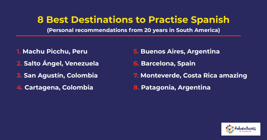 Eight best destinations to practise Spanish including Buenos Aires, Cartagena and Barcelona
