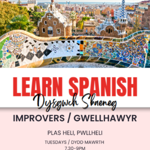 Improvers Spanish lessons in North Wales