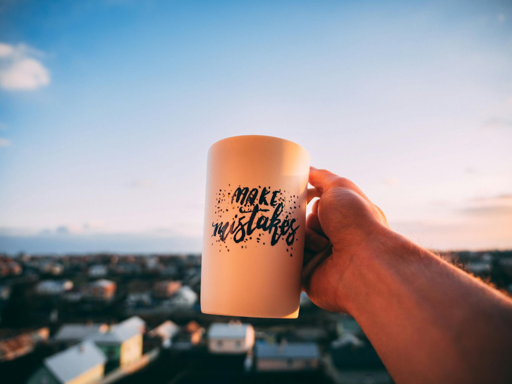 make mistakes mug