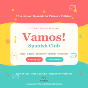 After school Spanish club for primary school children